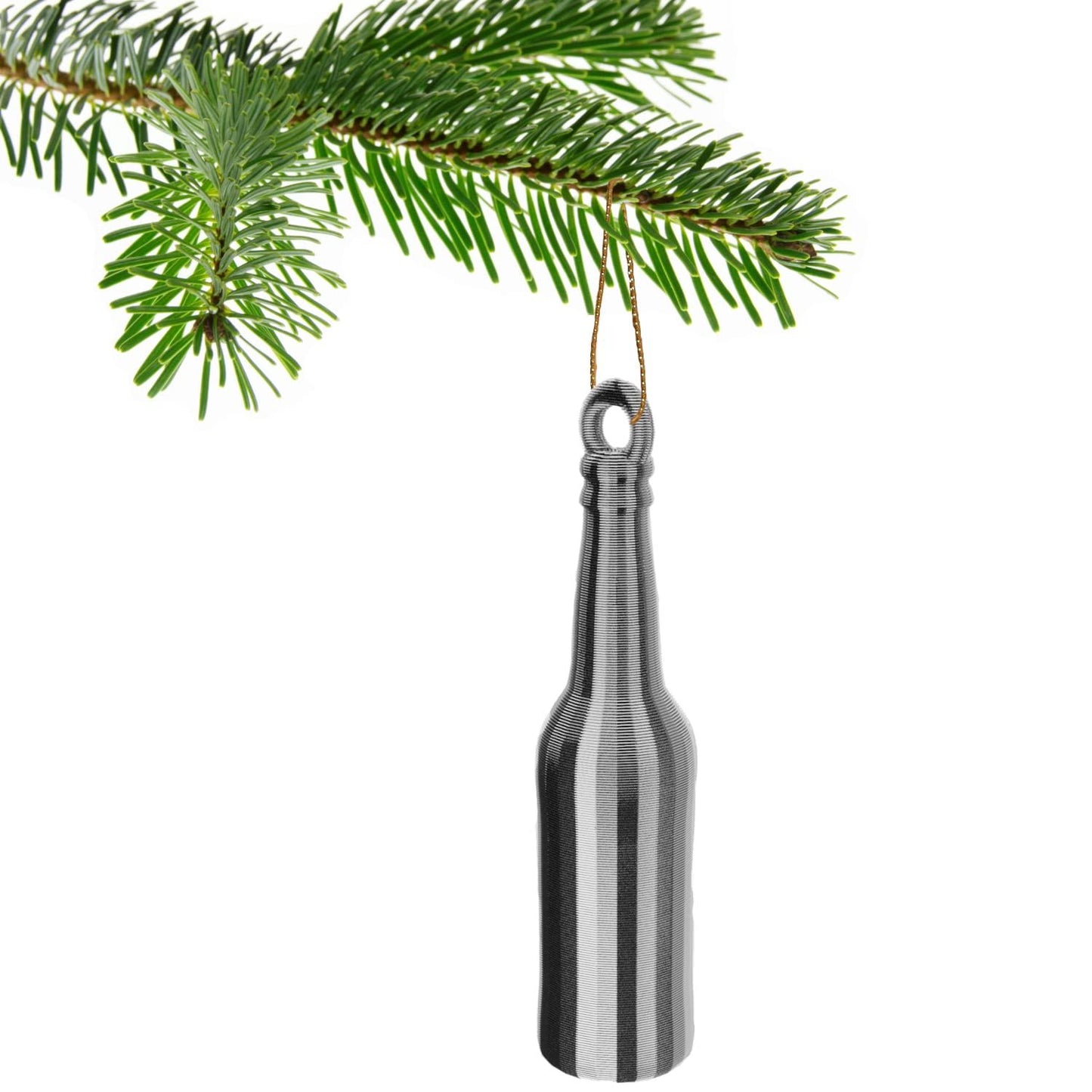 Beer Bottle Christmas Tree Bauble Decoration Ornament For Christmas Xmas Noel