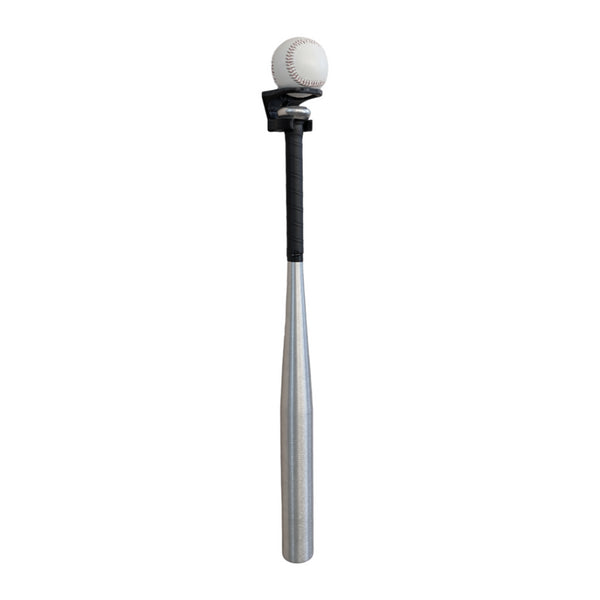 Baseball Bat And Ball Wall Mount Holder Bracket Display Stand