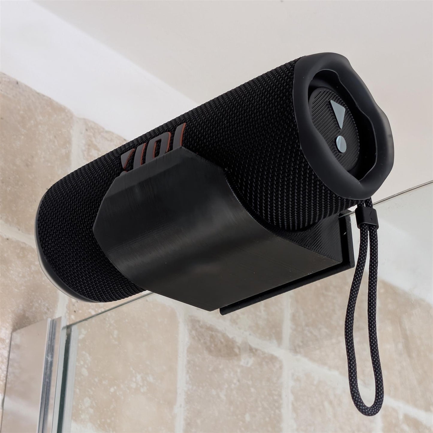 3D Cabin Duschhalterung Kompatibel mit JBL Flip 6 Tragbarer Lautsprecherhalter Halterung Haken