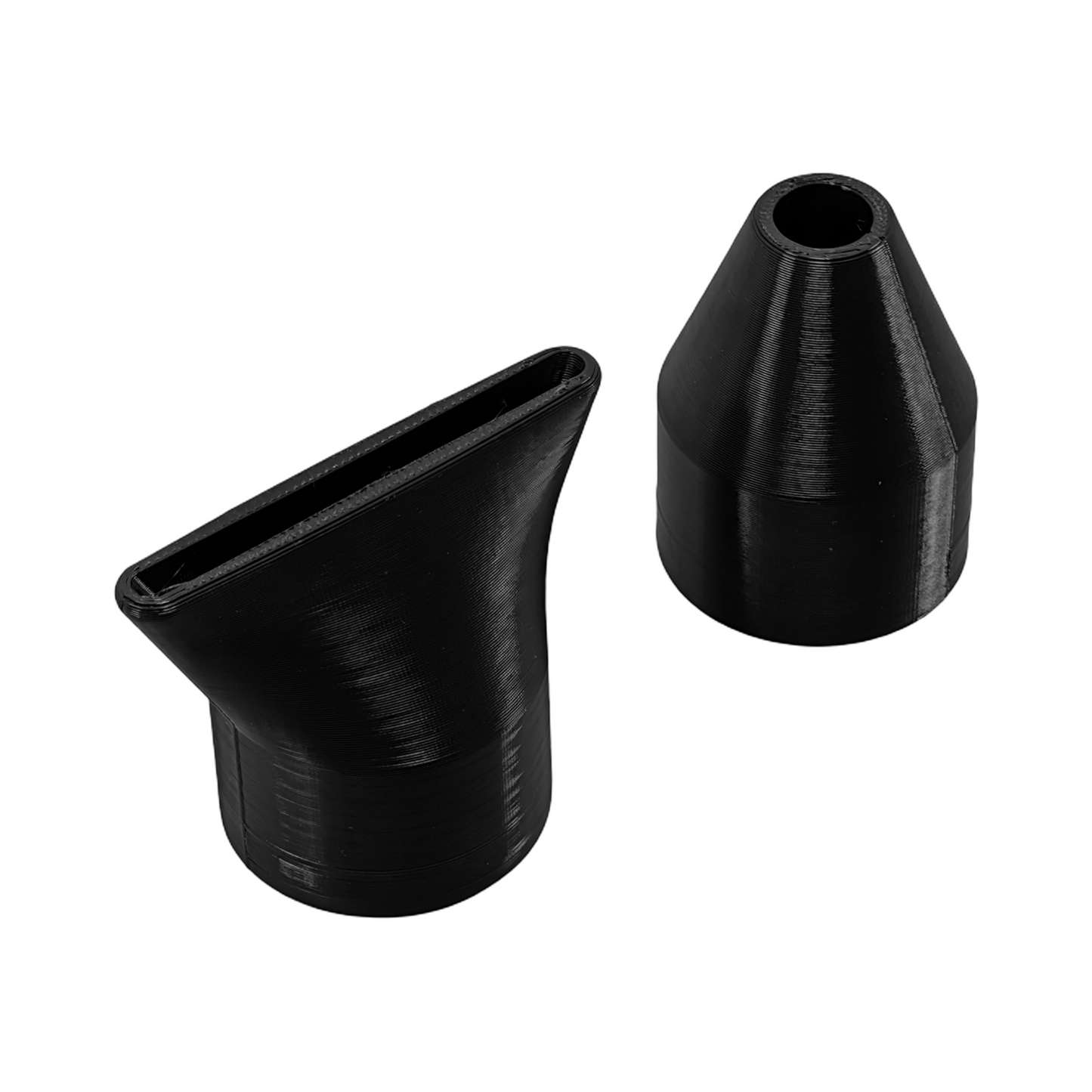 3D Cabin Short Nozzles Compatible With Ryobi Toolshop Blower R18TB 18v ONE+ Cordless Leaf - Car Drying Accessory Stubby (Pack of 2)