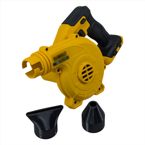 3D Cabin Short Nozzles Compatible With Dewalt DCV100 18v XR Compact Blower Cordless Leaf - Car Drying Accessory Stubby (Pack of 2)