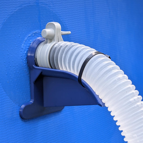 Swimming Pool Pipe Holder Support Curved (30-37mm) Anti Split Strain Tear Puncture Compatible With Intex & Bestway