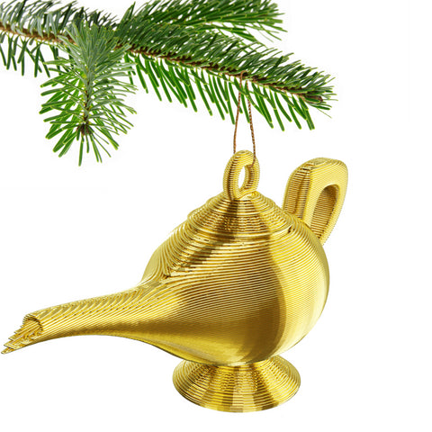 Genie Lamp Christmas Tree Bauble Decoration Ornament For Christmas Xmas Noel