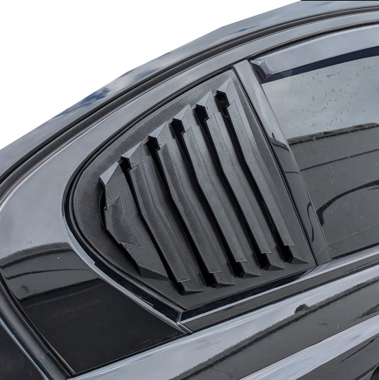 3D Cabin Jag XE Louvers Rear Quarter Window (X760) 2015+ Pair