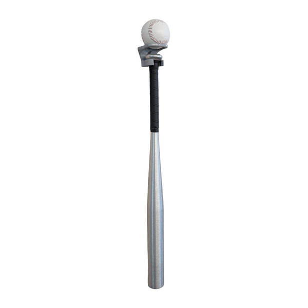 Baseball Bat And Ball Wall Mount Holder Bracket Display Stand