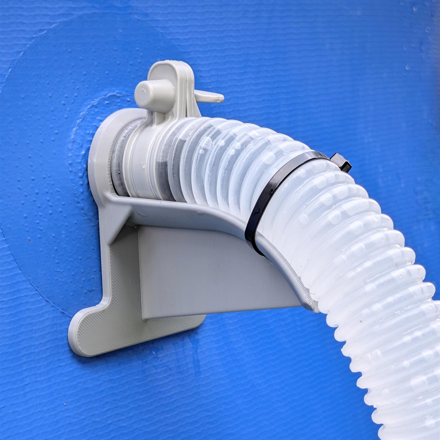 Swimming Pool Pipe Holder Support Curved (30-37mm) Anti Split Strain Tear Puncture Compatible With Intex & Bestway