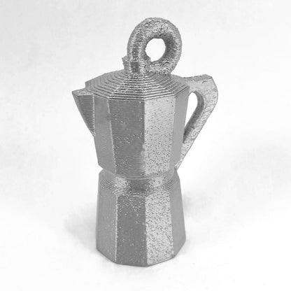 Stove Top Coffee Maker Cafetiere Christmas Tree Bauble Decoration Ornament For Xmas Noel