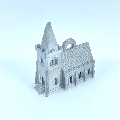 Church Christmas Tree Bauble Decoration Ornament For Christmas Xmas Noel