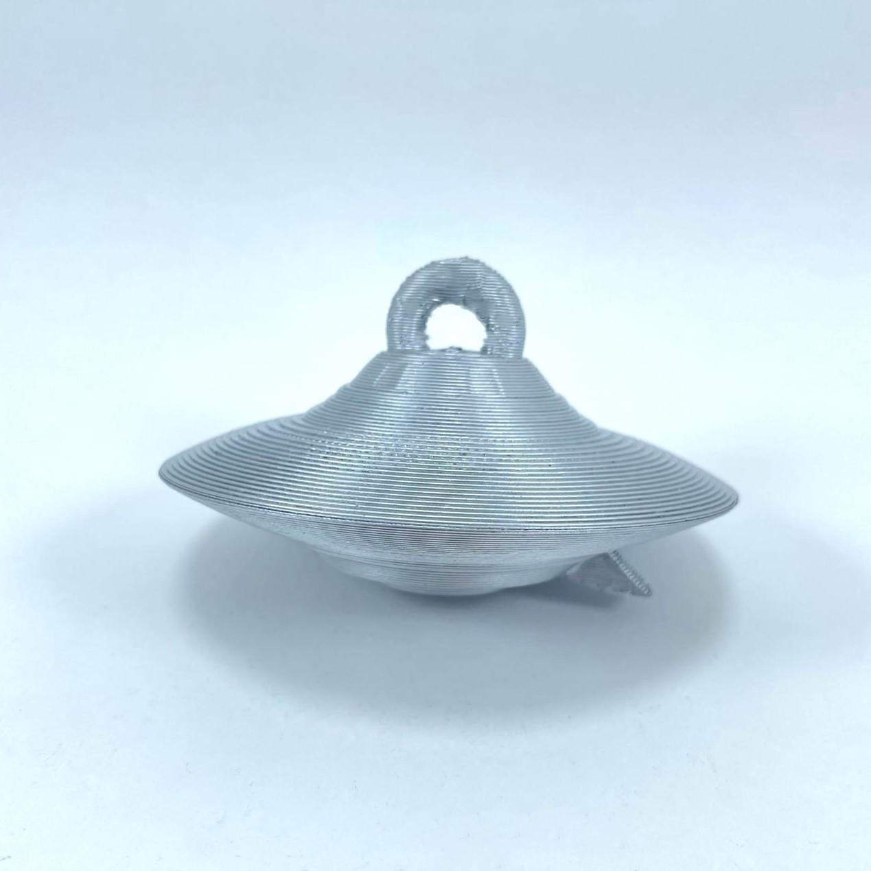 UFO Alien Spaceship Tree Bauble Decoration Ornament For Christmas Xmas Noel
