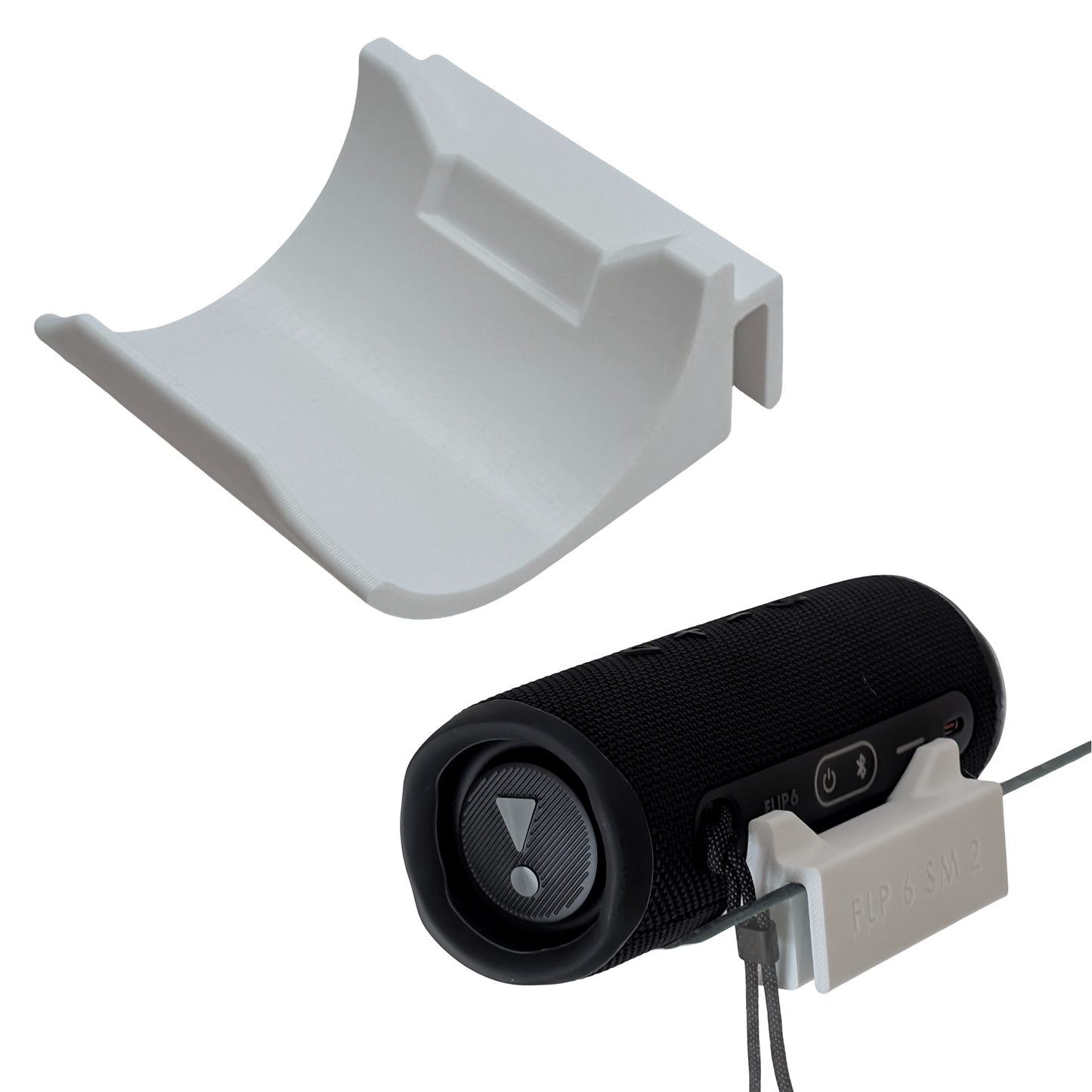 3D Cabin Duschhalterung Kompatibel mit JBL Flip 6 Tragbarer Lautsprecherhalter Halterung Haken