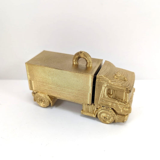 Box Lorry Christmas Tree Bauble Decoration Ornament For Christmas Xmas Noel