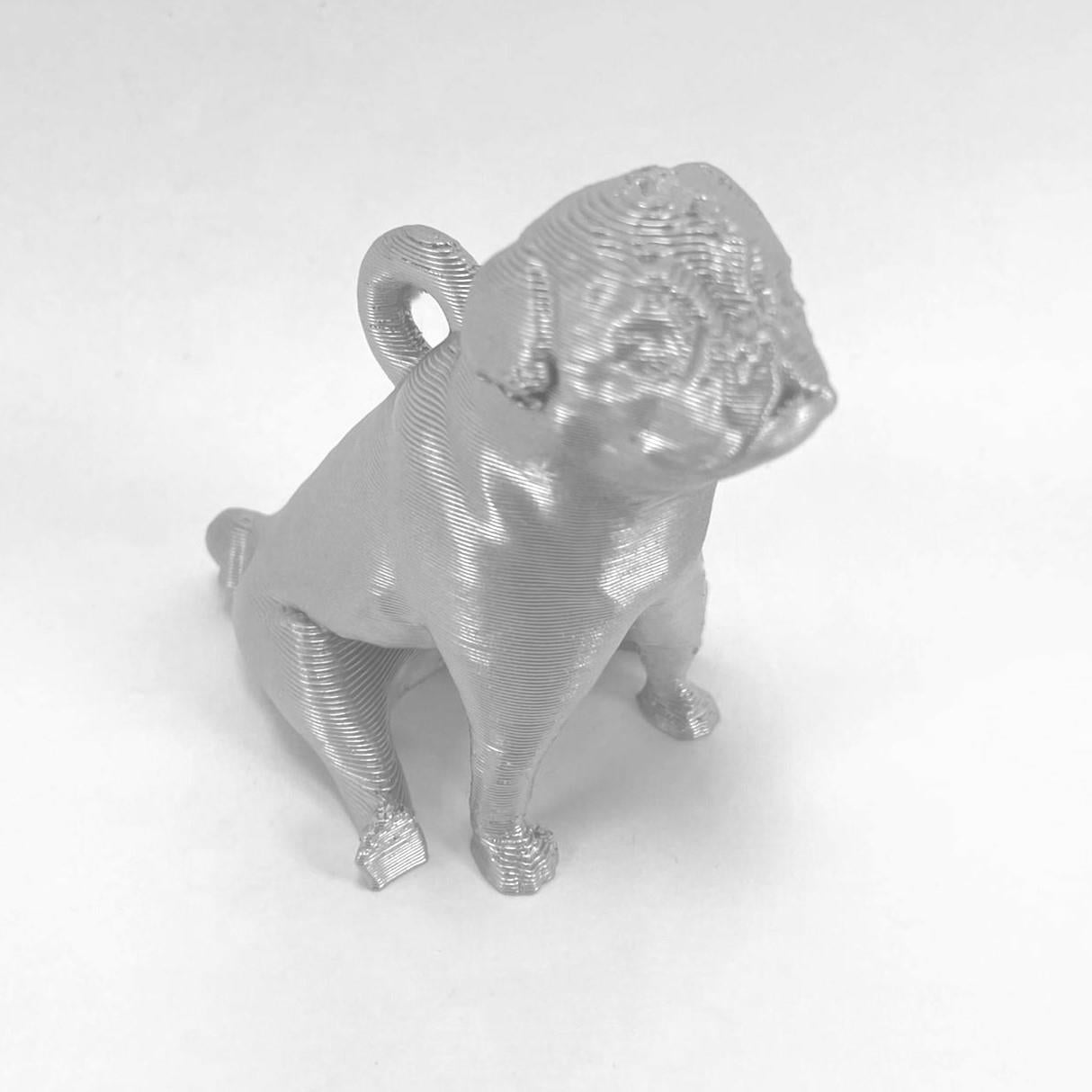Pug Dog Christmas Tree Bauble Decoration Ornament For Xmas Noel