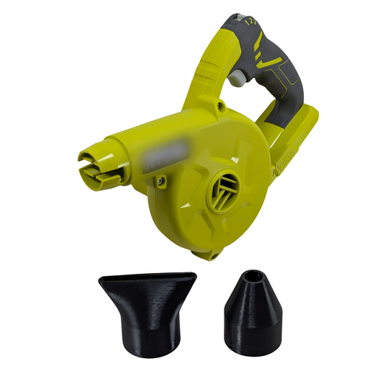 3D Cabin Kurze Düsen kompatibel mit Ryobi Toolshop Gebläse R18TB 18V ONE+ Akku-Laubbläser – Auto-Trocknungszubehör Kurz (2er-Pack)
