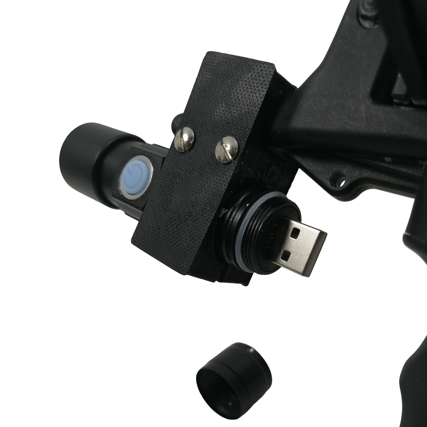 Tactical Torch & Attachment Accessory Grip For Pistol Crossbow