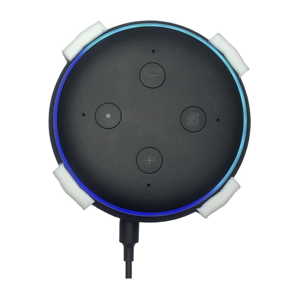 Echo Dot 3rd Generation Wall Mount Holder Bracket 4 Clasp