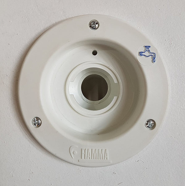 Motorhome Water Filler Cap With Hose Connector : Fits Fiamma Type