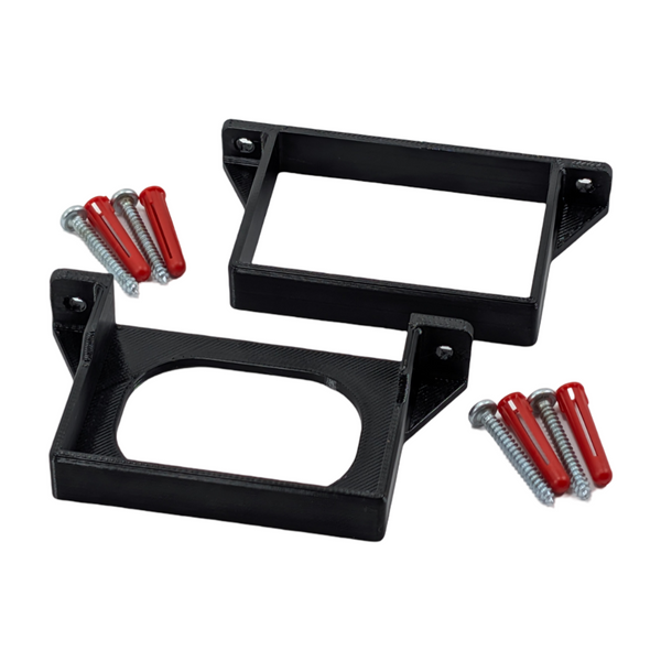 Xbox One Original Power Brick Supply Cable Wall Mount Bracket Holder - Black