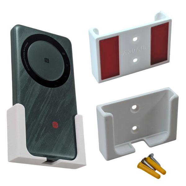 3D Cabin Wall Mount Compatible With ZTE U30AIR 5G Wi-Fi Pocket Mobile Router Portable Hotspot Modem Holder Bracket