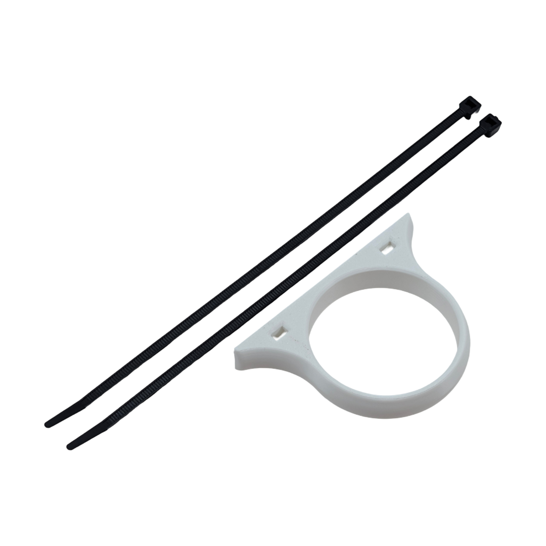 Above Ground Frame Pool Pipe Support Bracket Clip & Cable Ties