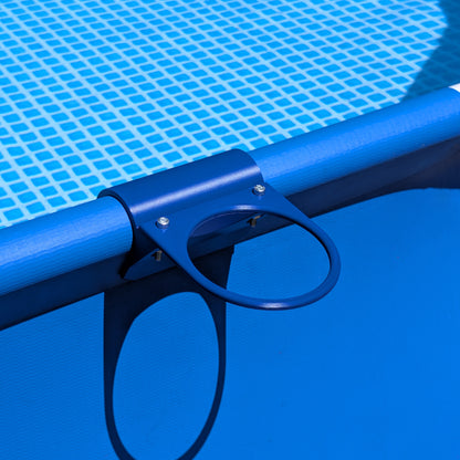 Floating Chlorine Dispenser Holder for Round Above Ground Pool Rails