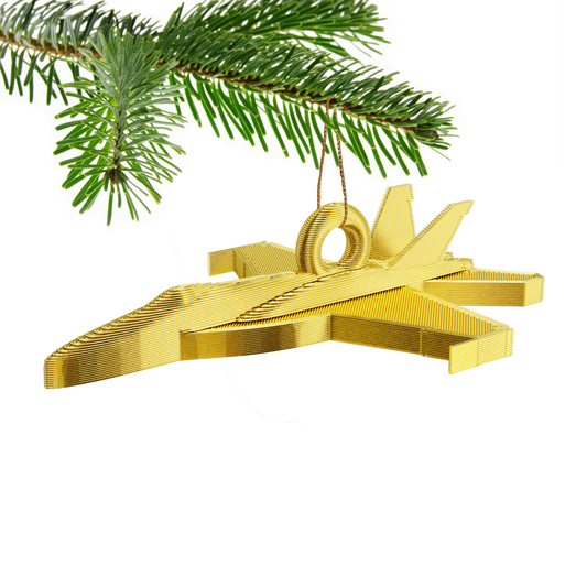 Super Hornet Fighter Jet Christmas Tree Bauble Decoration Ornament For Christmas Xmas Noel