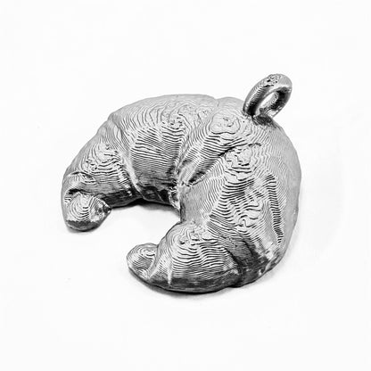 Croissant Christmas Tree Bauble Decoration Ornament For Xmas Noel