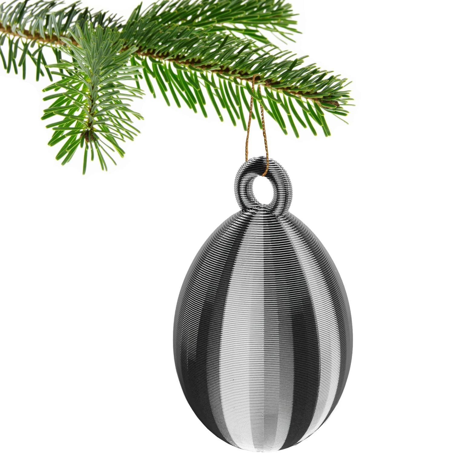Egg Christmas Tree Bauble Decoration Ornament For Christmas Xmas Noel