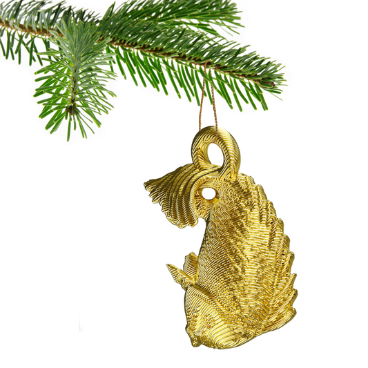 Fisch Weihnachtsbaumkugel Dekoration Ornament für Weihnachten Weihnachten Noel