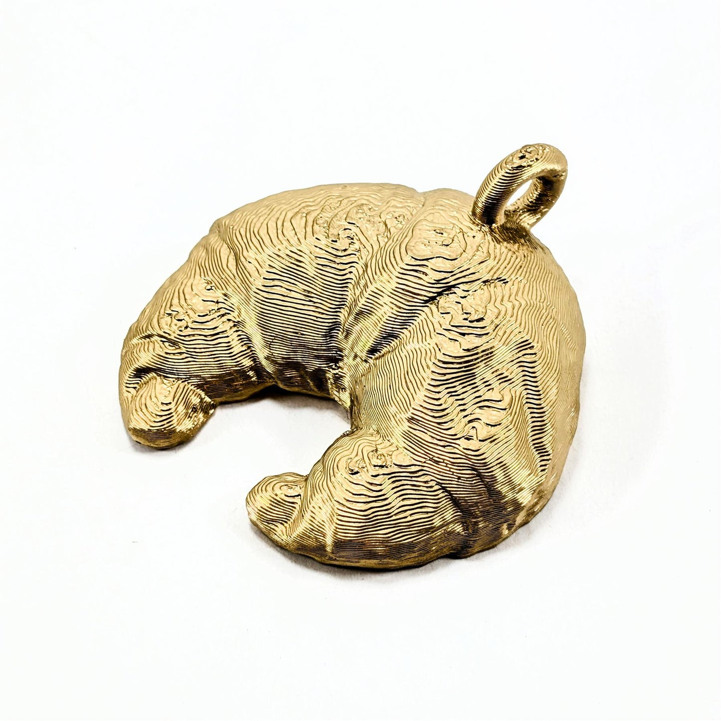 Croissant Christmas Tree Bauble Decoration Ornament For Xmas Noel
