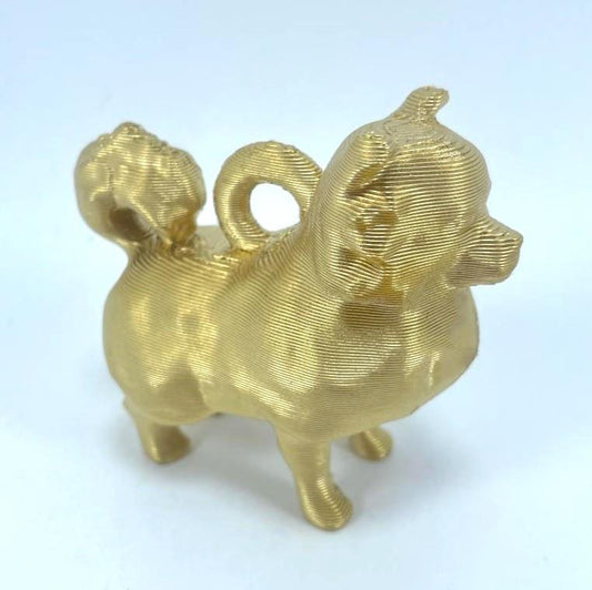 Pomeranian Hund Weihnachtsbaumkugel Dekoration Ornament für Weihnachten Noel