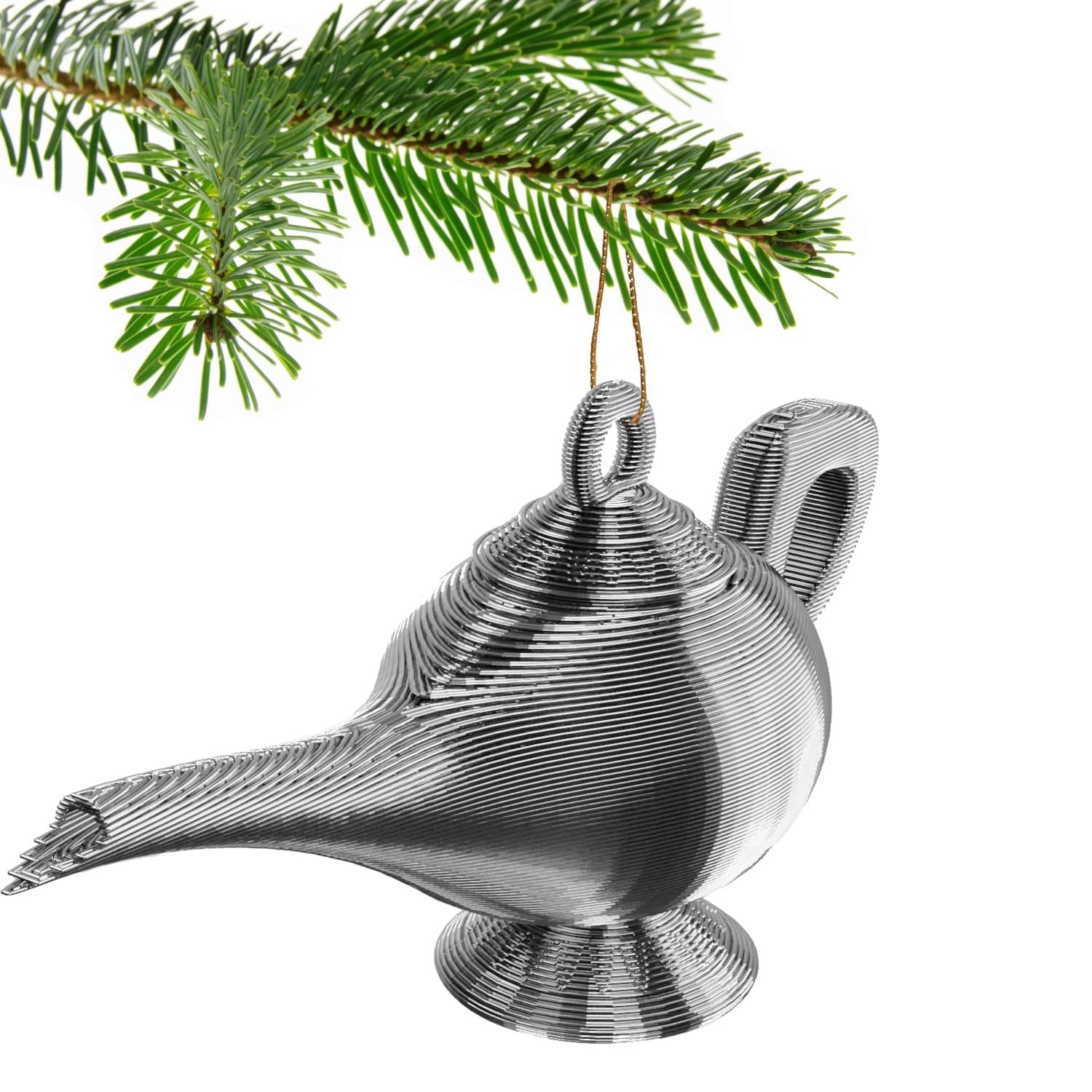 Genie Lamp Christmas Tree Bauble Decoration Ornament For Christmas Xmas Noel