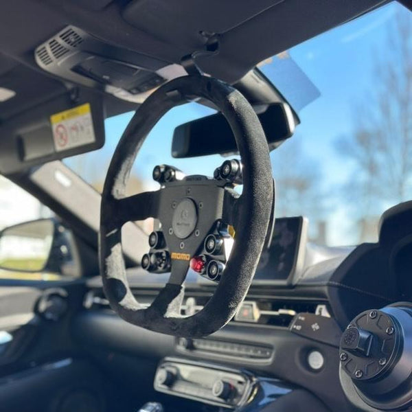 Quick Release Steering Wheel Hanger Hook Mount Clip For Sun Visors Universal