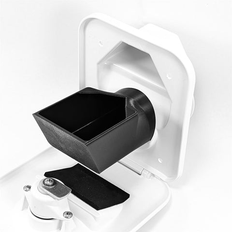 Caravan Motorhome Boat Funnel For Water Or Toilet Chemical Filling Compatible With Thetford Door