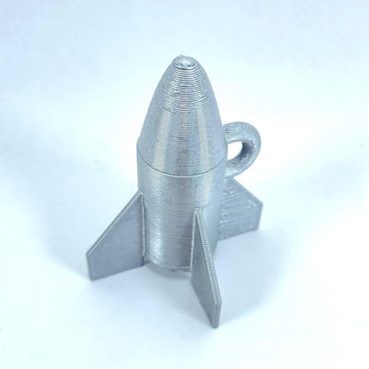Rocket Ship Christmas Tree Bauble Decoration Ornament For Christmas Xmas Noel