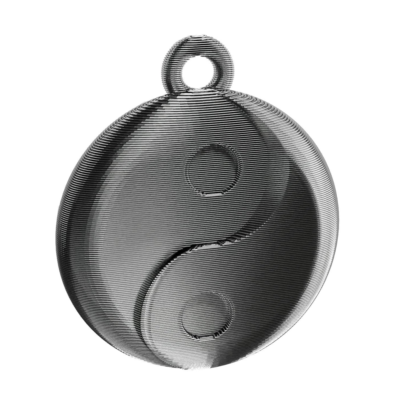 Yin und Yang Weihnachtsbaumkugel Dekoration Ornament für Weihnachten Xmas Noel