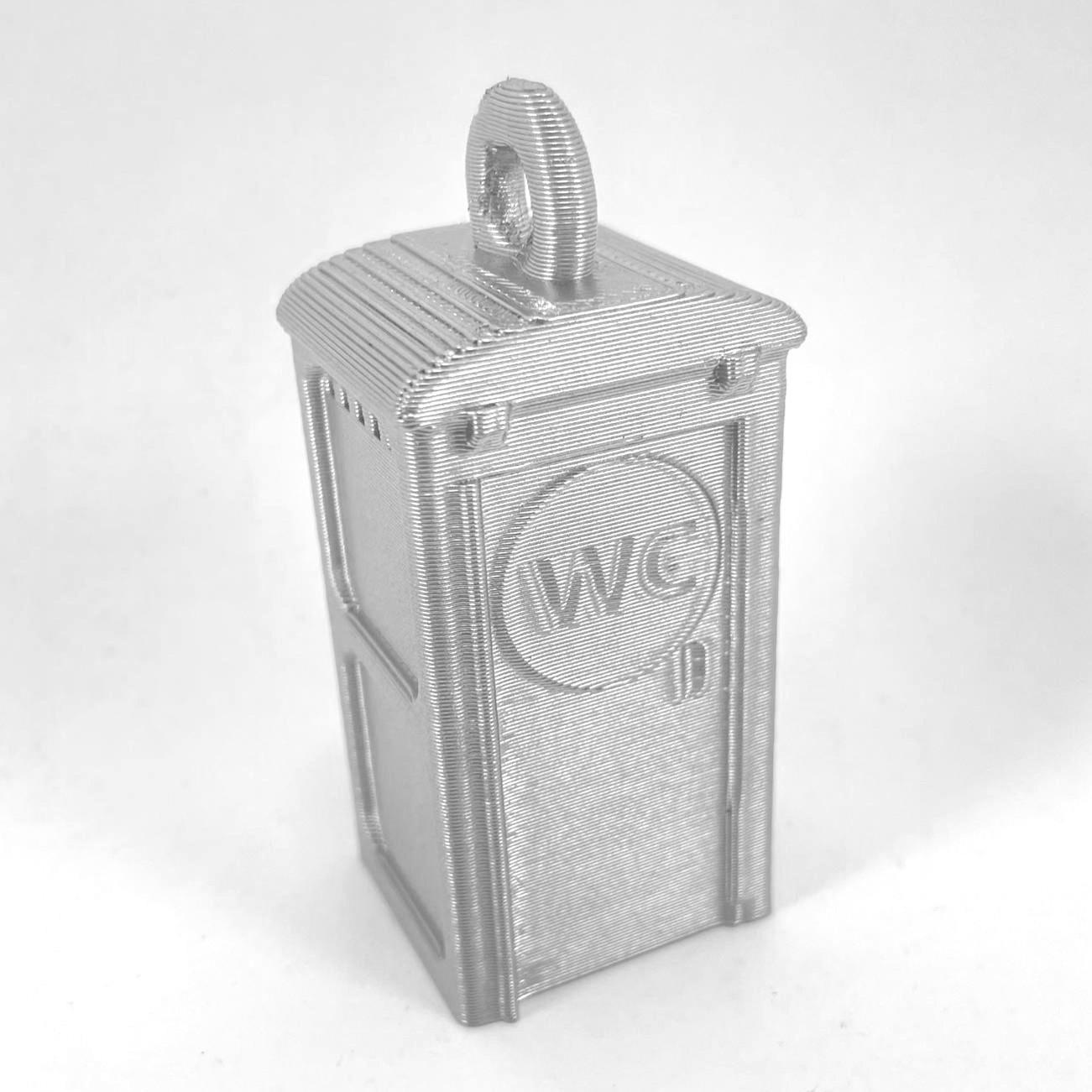 Portaloo Portable Toilet Christmas Tree Bauble Decoration Ornament For Christmas Xmas Noel