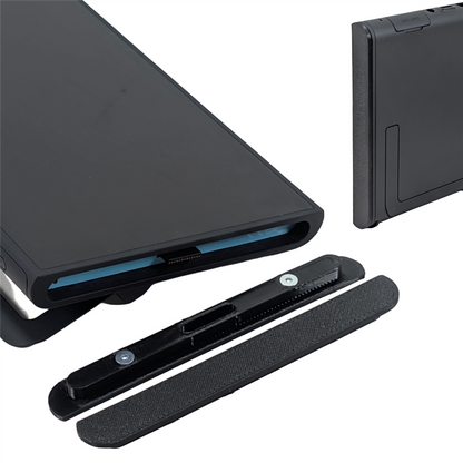 3D Cabin Magnetic Joy-Con Port Protectors for Nintendo Switch 2 - Black