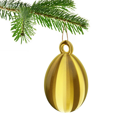 Egg Christmas Tree Bauble Decoration Ornament For Christmas Xmas Noel