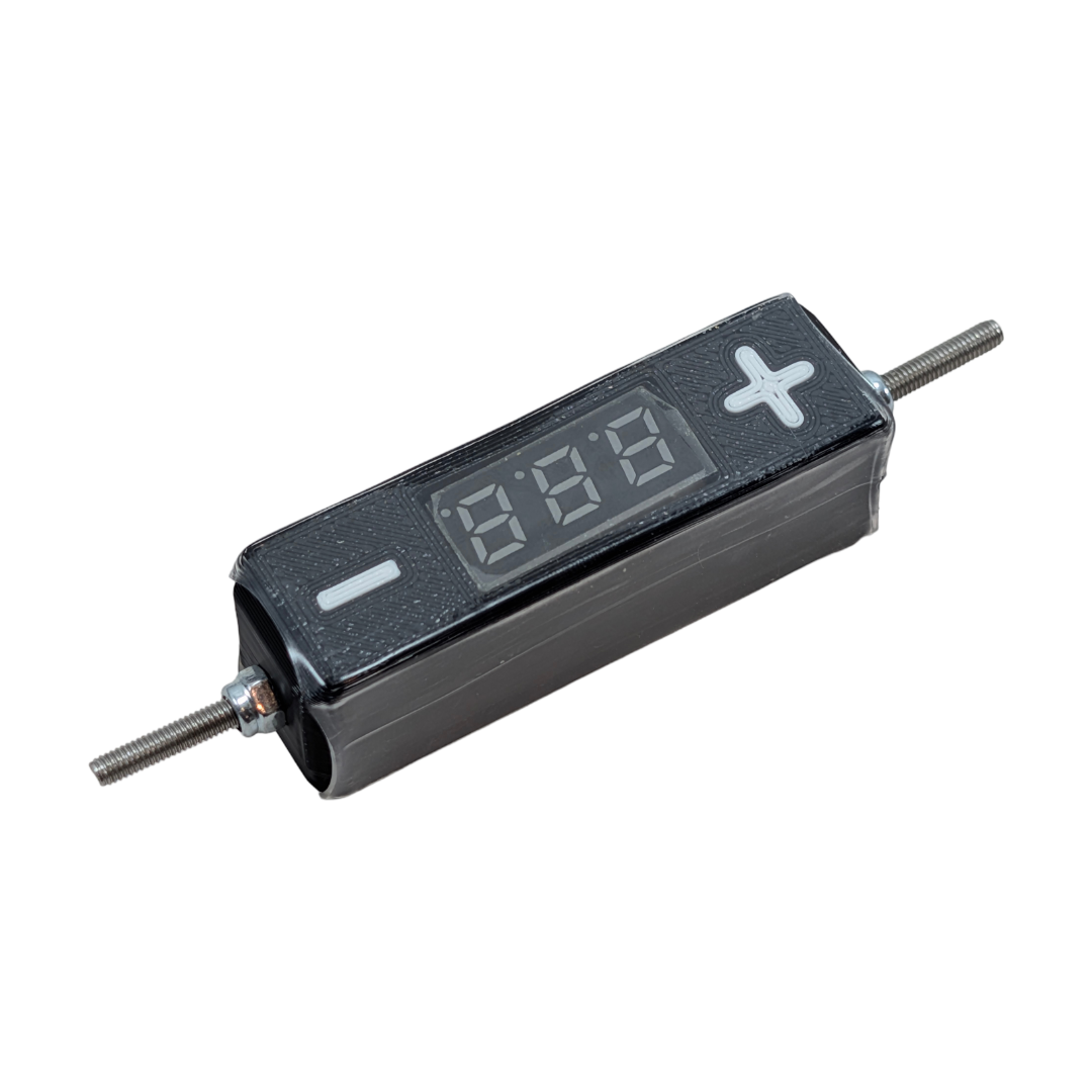 Micro Digital DC Voltage Meter for Motorcycles