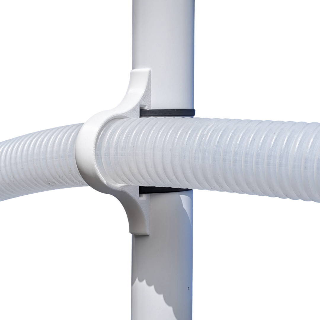 Above Ground Frame Pool Pipe Support Bracket Clip & Cable Ties