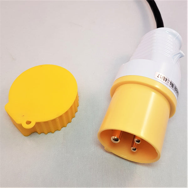 16 Amp Mains Electric Plug Dust Cover For Motorhome/Caravan/Camping Hookup Cable