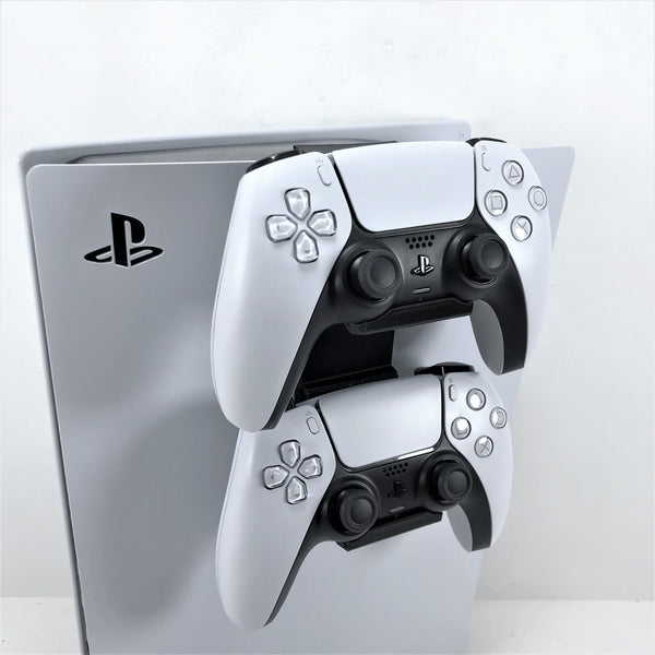 3D Cabin PS5 Double Controller Console Mount Controller Holder Bracket For Play Station 5 Digital Or Disc DualSense - 3DCabin