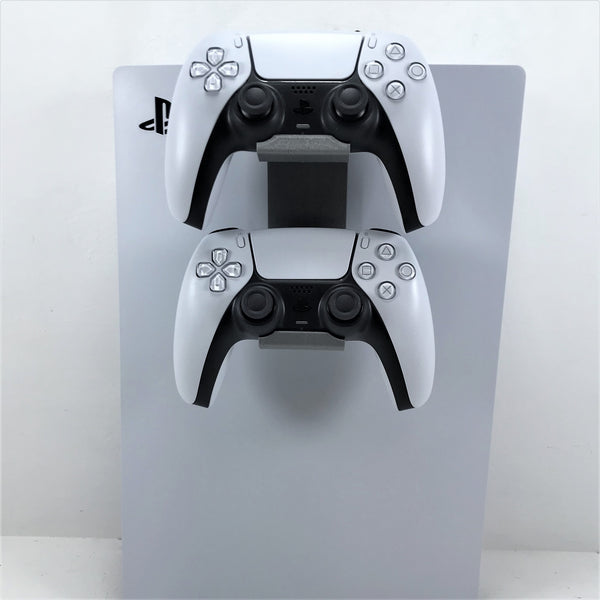 3D Cabin PS5 Double Controller Console Mount Controller Holder Bracket For Play Station 5 Digital Or Disc DualSense - 3DCabin