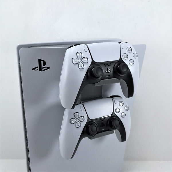 3D Cabin PS5 Double Controller Console Mount Controller Holder Bracket For Play Station 5 Digital Or Disc DualSense - 3DCabin