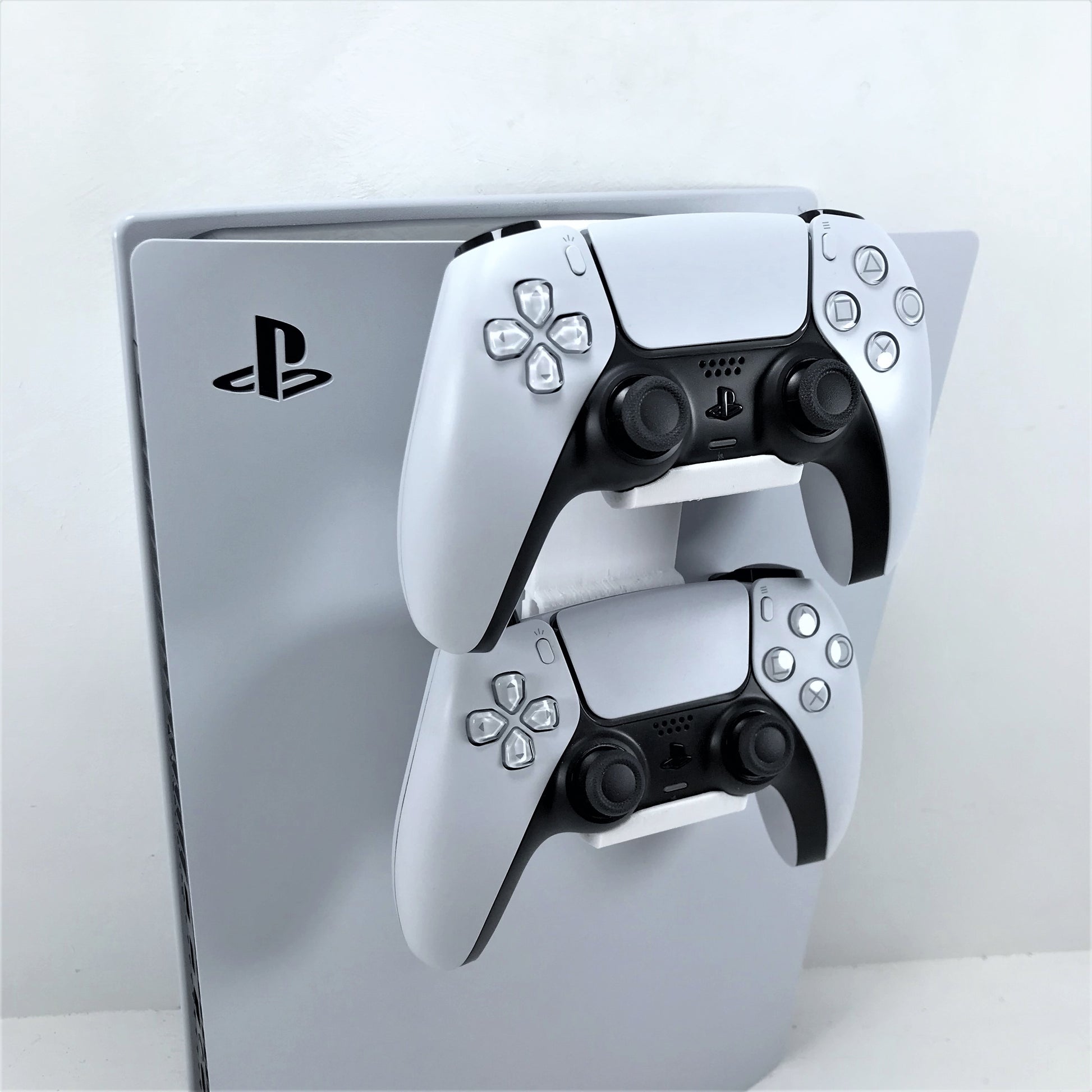 3D Cabin PS5 Double Controller Console Mount Controller Holder Bracket For Play Station 5 Digital Or Disc DualSense - 3DCabin