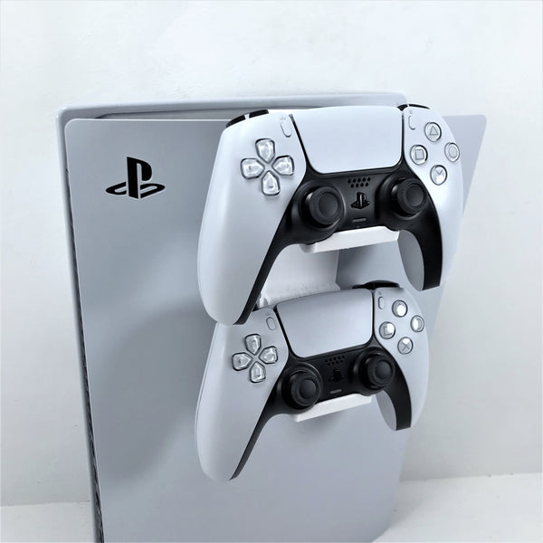 3D Cabin PS5 Double Controller Console Mount Controller Holder Bracket For Play Station 5 Digital Or Disc DualSense - 3DCabin
