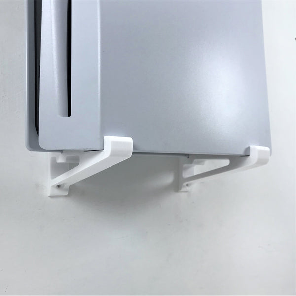 3D Cabin PS5 Wall Mount Wall Bracket Holder Stand For Play Station 5 Disc Triple Support Any Orientation - 3DCabin