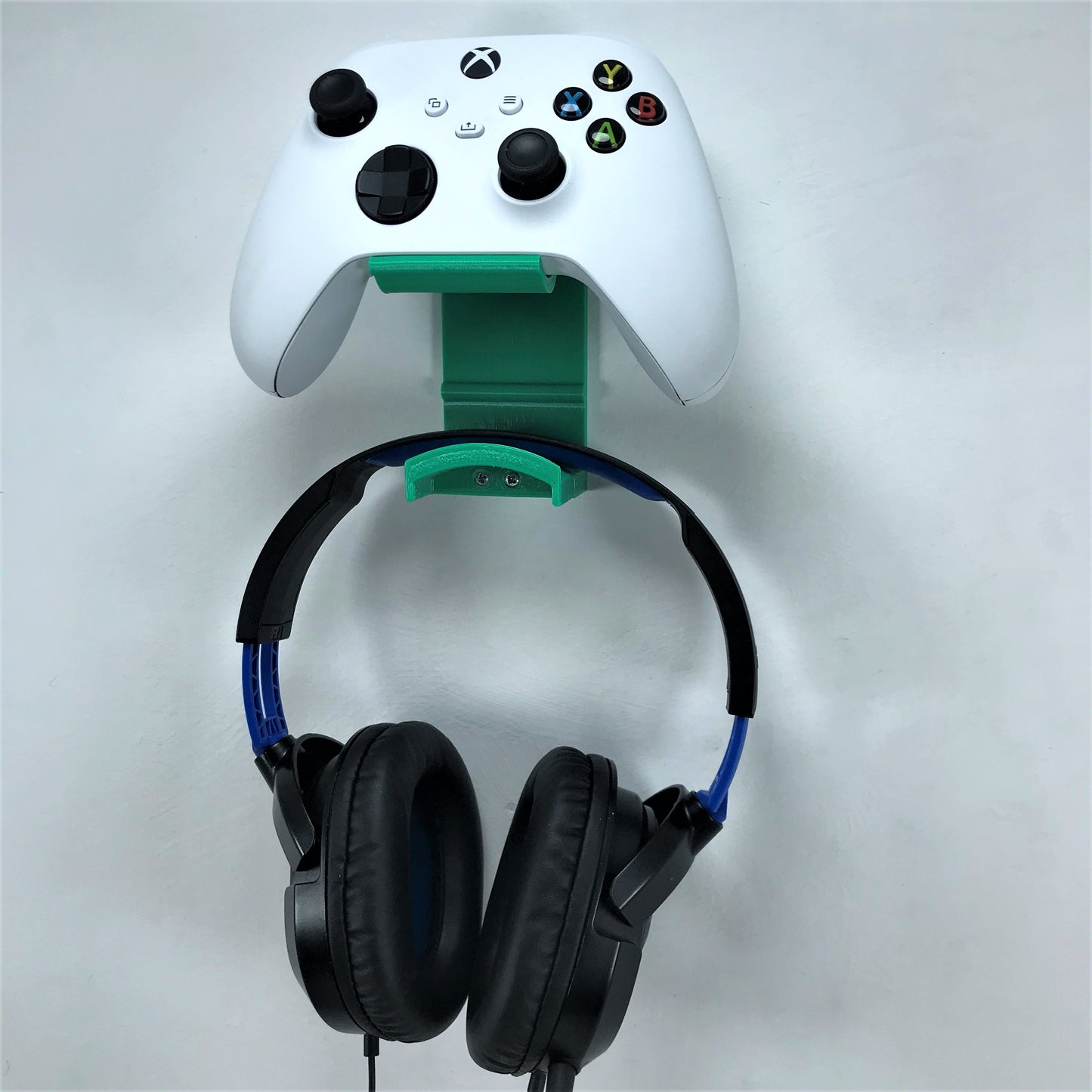 Xbox Controller Wall Mount & Headphone Holder Hanger Bracket For Xbox Series X / Series S / One / One S / One X Remote - 3DCabin
