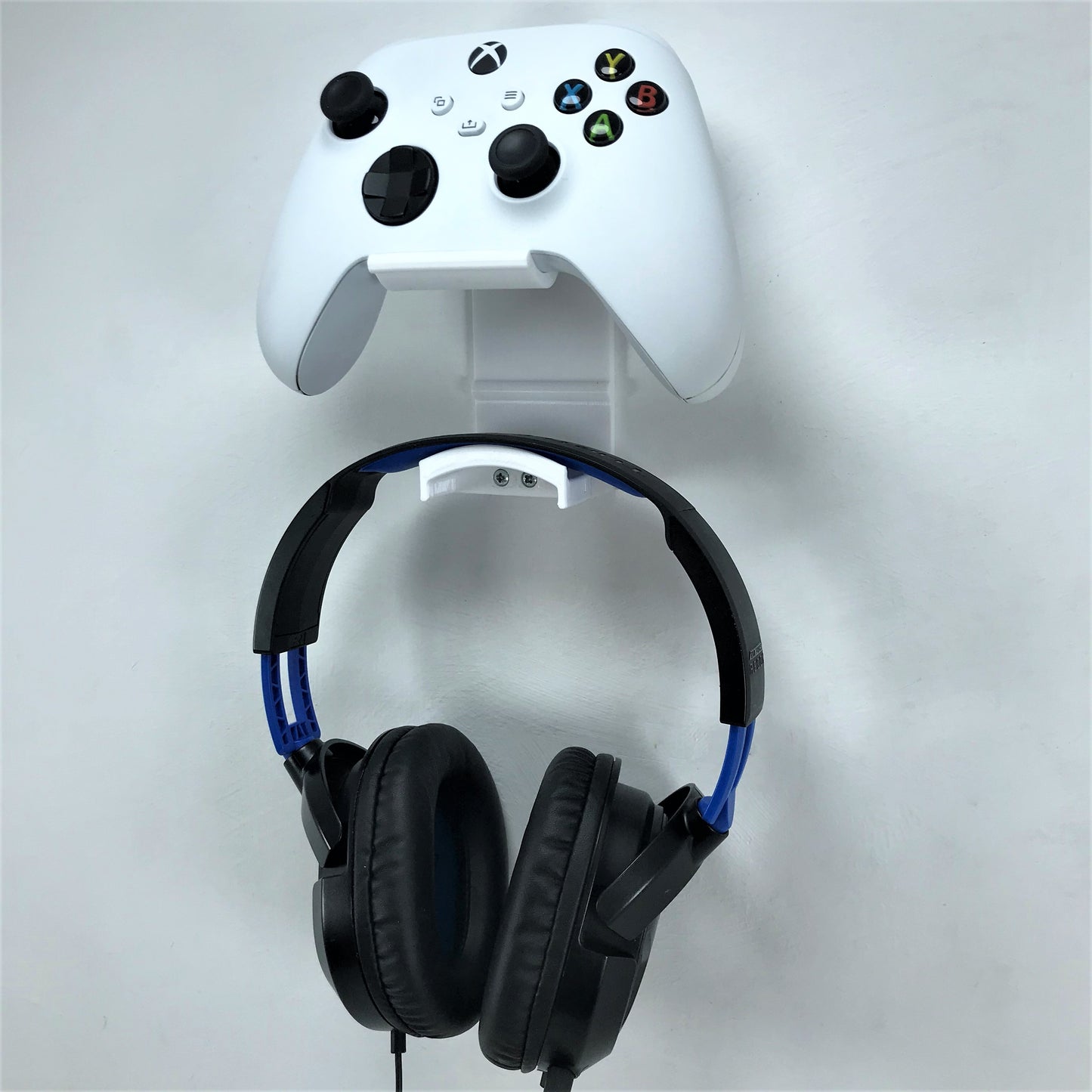 Xbox Controller Wall Mount & Headphone Holder Hanger Bracket For Xbox Series X / Series S / One / One S / One X Remote - 3DCabin