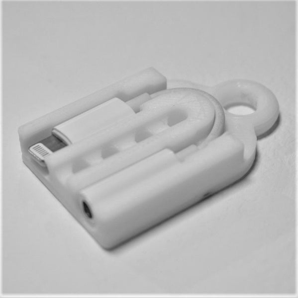 Apple Iphone Lightning Headphone Adapter - Keyring Holder